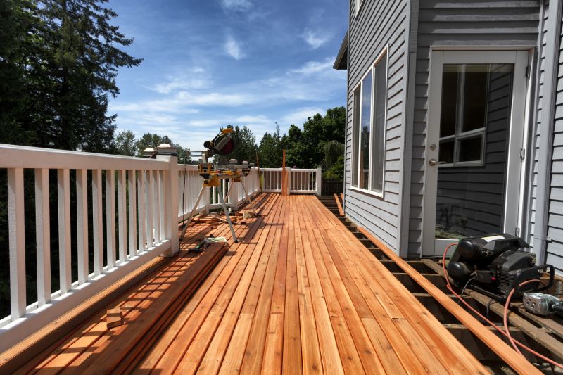 Deck Rail Refinishing
