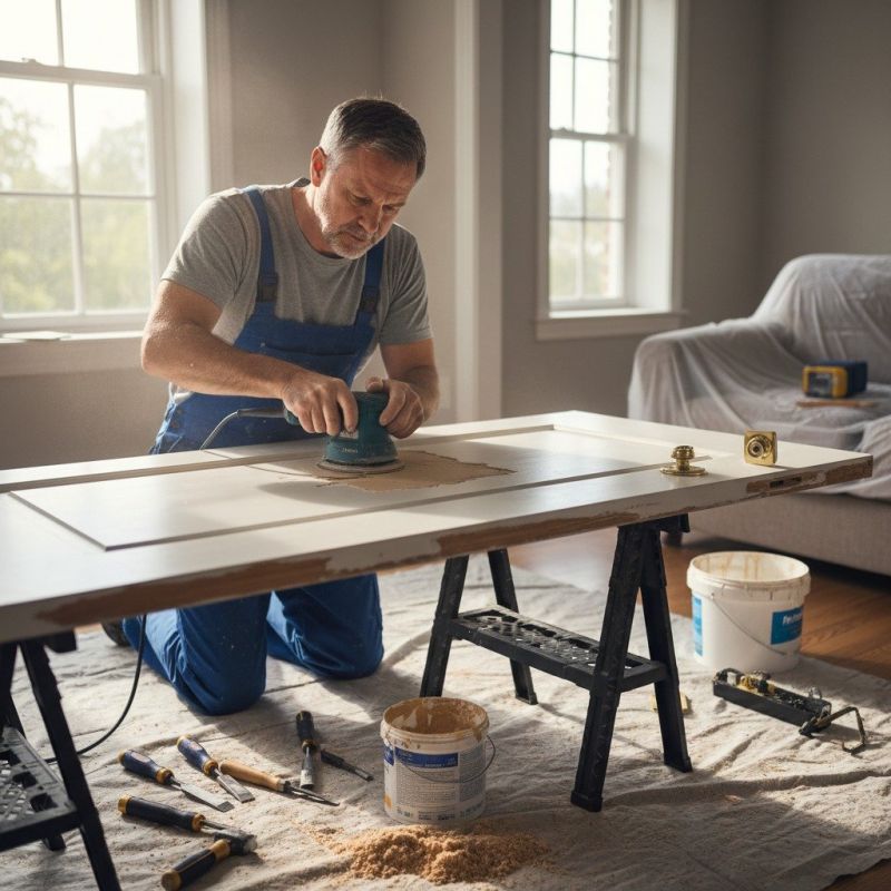 Door Staining Service detail
