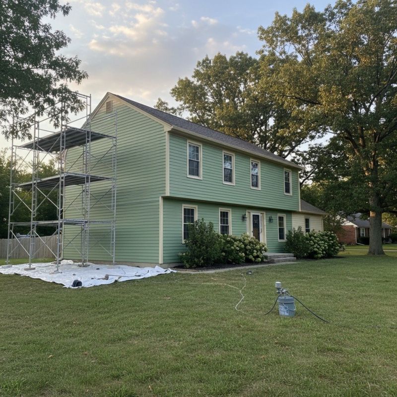 Siding Painting Service detail