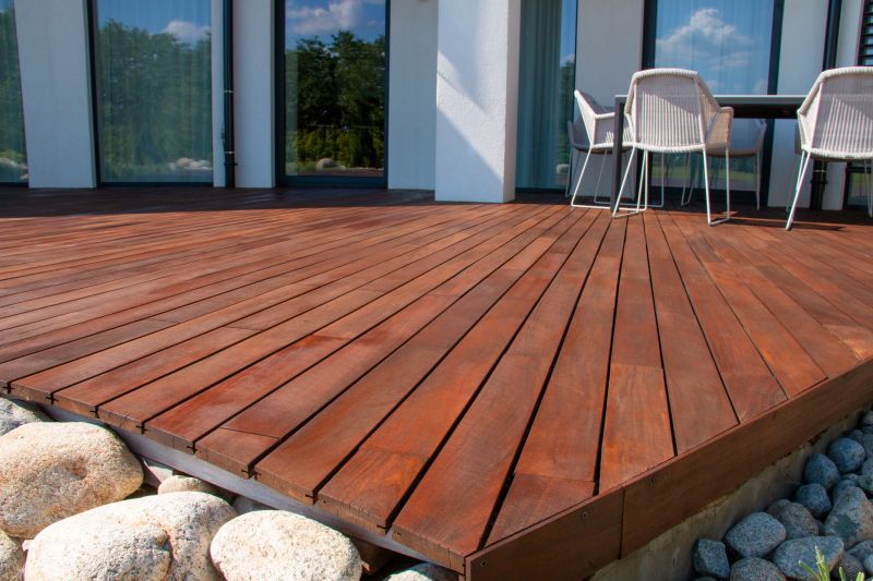 Wood Deck Staining Service detail
